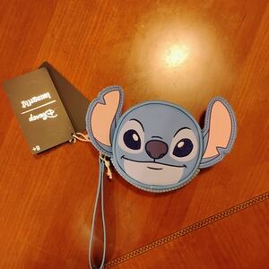 Disney Stitch Blue Coin Purse